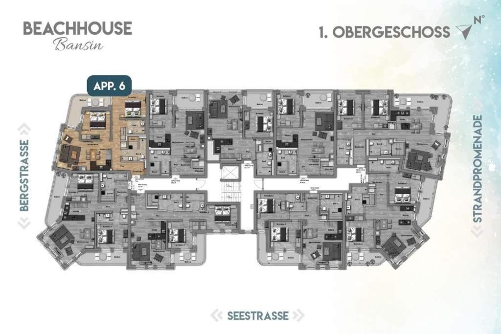 Beachhouse Bansin App 06 Герінгсдорф Екстер'єр фото
